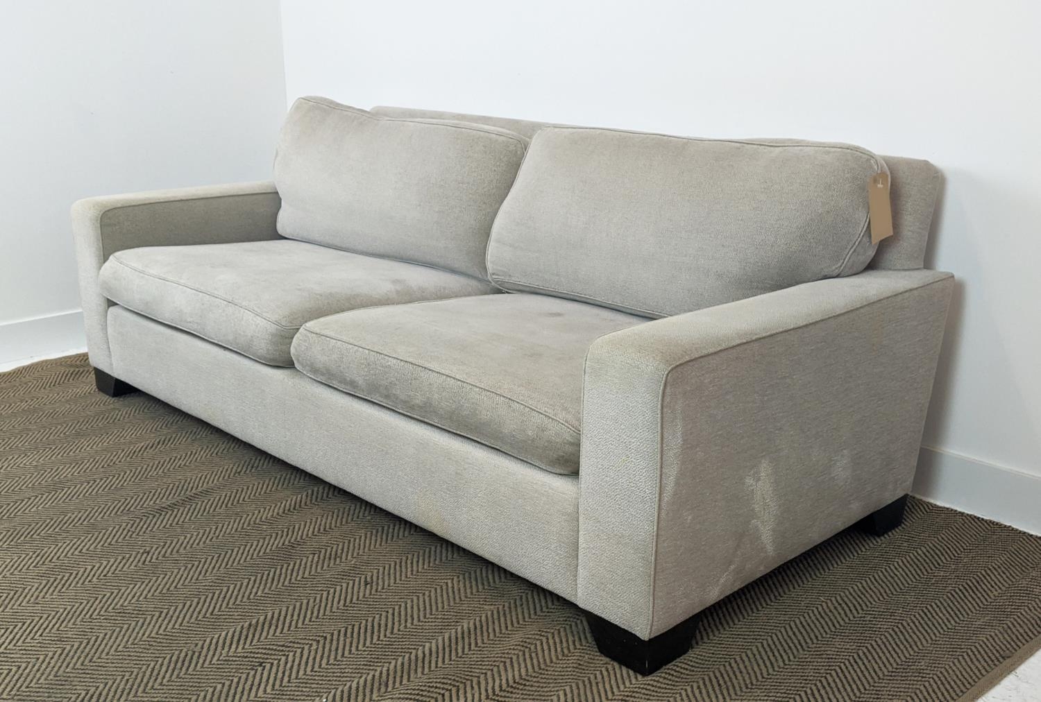 KINGCOME MANHATTAN SOFA, in neutral fabric upholstery, 210cm x 95cm x 78cm H. - Image 2 of 8