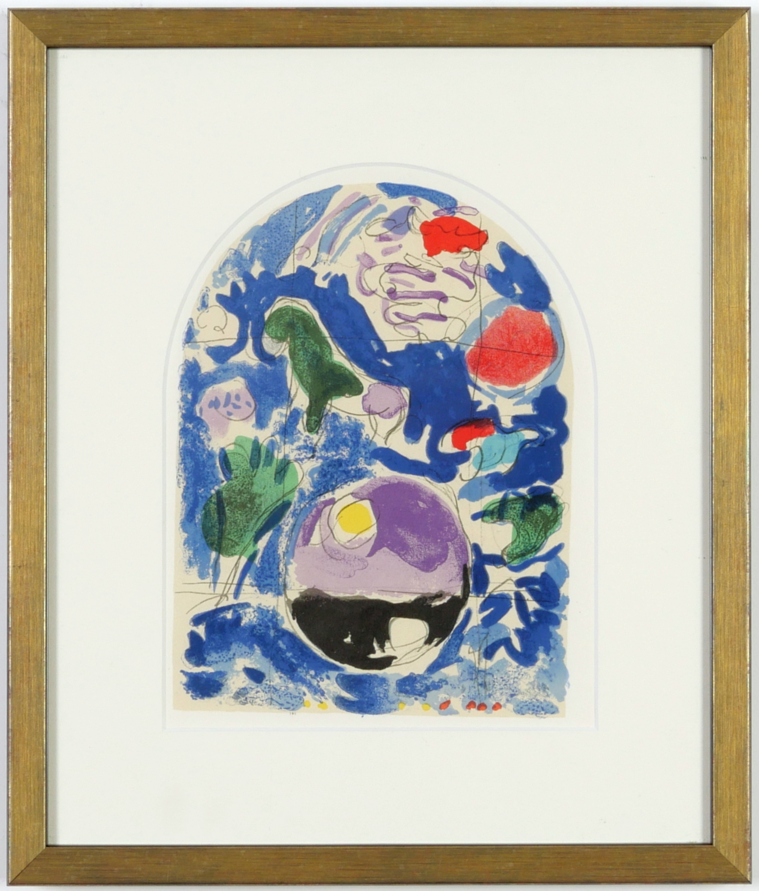 MARC CHAGALL, The Twelve Tribes, twelve lithographs in colour, printed in Paris by Mourlot 1962, - Image 10 of 13