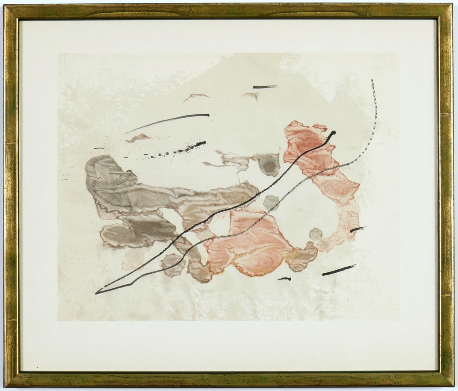 JOAN MIRO, a set of nine lithographs from Trace sur L'Eau, (Trace on the watercolour) ref Mourlot 82 - Bild 5 aus 10