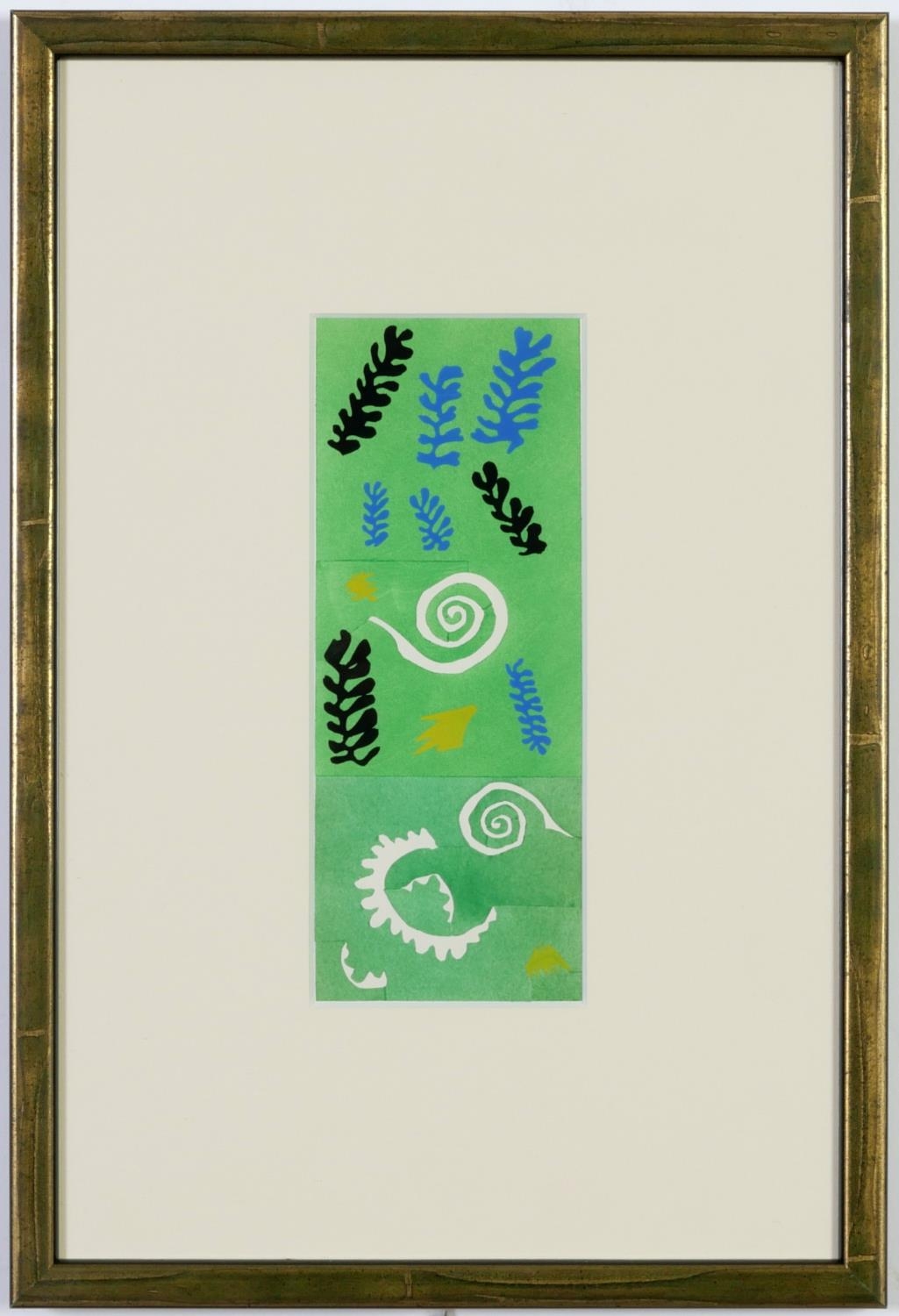 HENRI MATISSE, a set of ten rare hand coloured pochoir, after the decoupage, edition 1000, published - Image 5 of 11