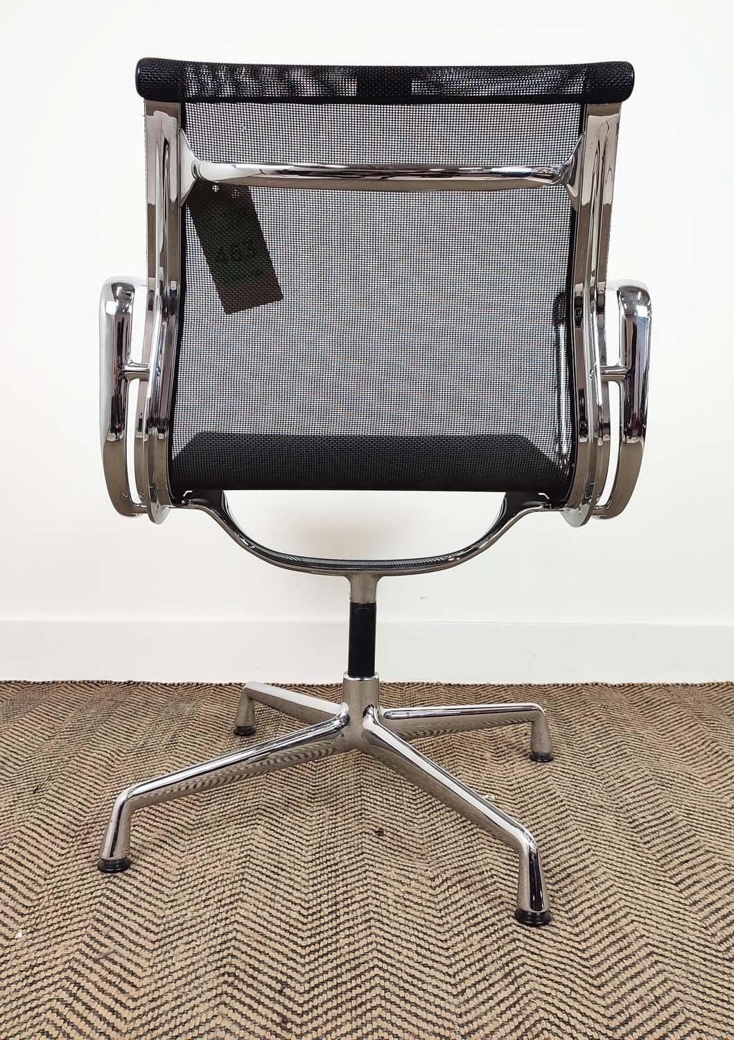 VITRA ALUMINIUM GROUP CHAIR, designed by Charles and Ray Eames, 57cm W x 85cm H, bears label. - Image 4 of 6