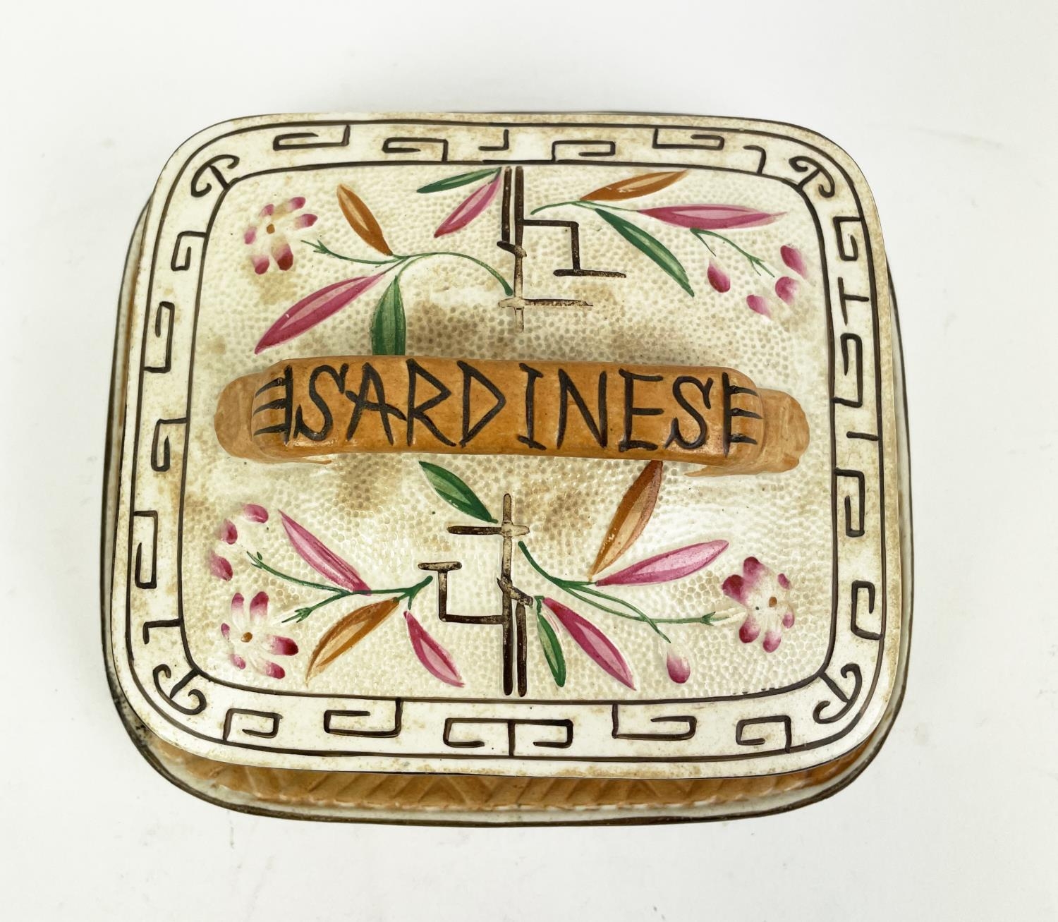 SARDINE DISHES, a collection of fourteen, various designs and patterns. (14) - Bild 11 aus 45