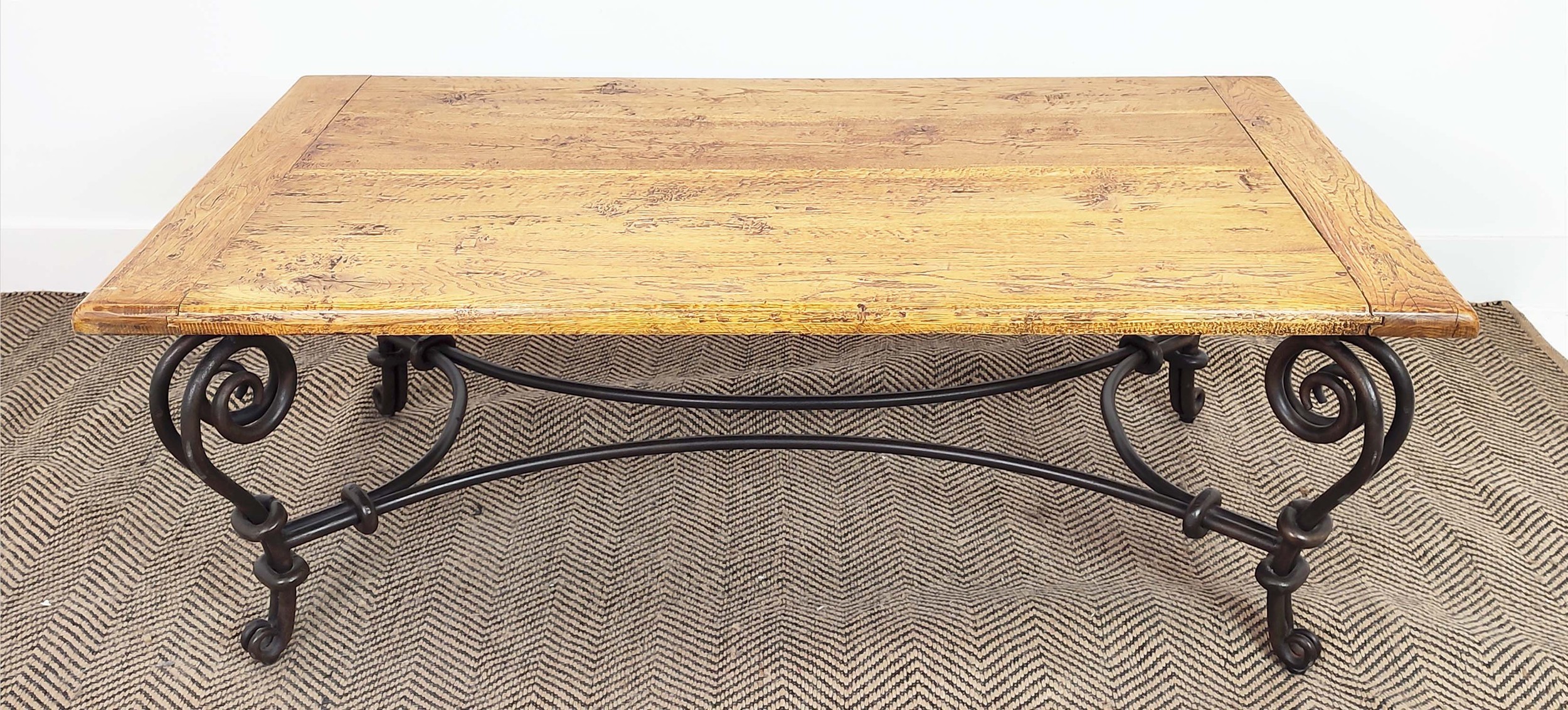 LOW TABLE, to match previous lot, 47cm H x 130cm x 70cm. - Image 2 of 12