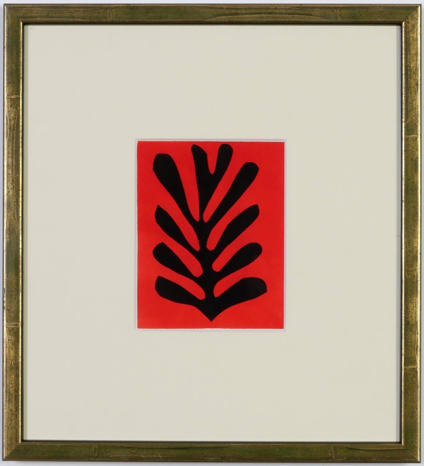 HENRI MATISSE, a set of ten rare hand coloured pochoir, after the decoupage, edition 1000, published - Image 4 of 11