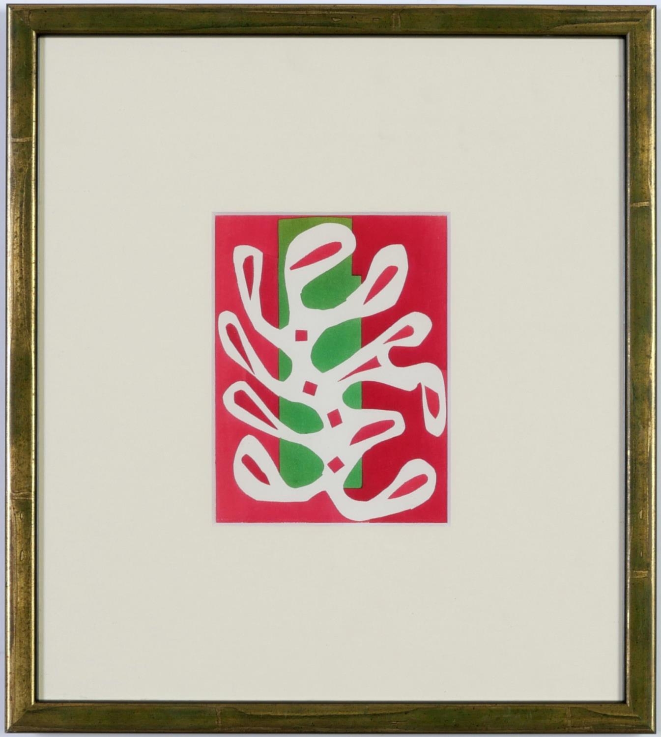 HENRI MATISSE, a set of ten rare hand coloured pochoir, after the decoupage, edition 1000, published - Image 6 of 11