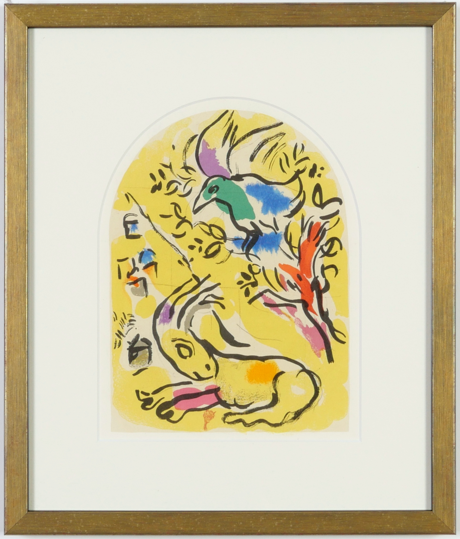 MARC CHAGALL, The Twelve Tribes, twelve lithographs in colour, printed in Paris by Mourlot 1962, - Image 13 of 13