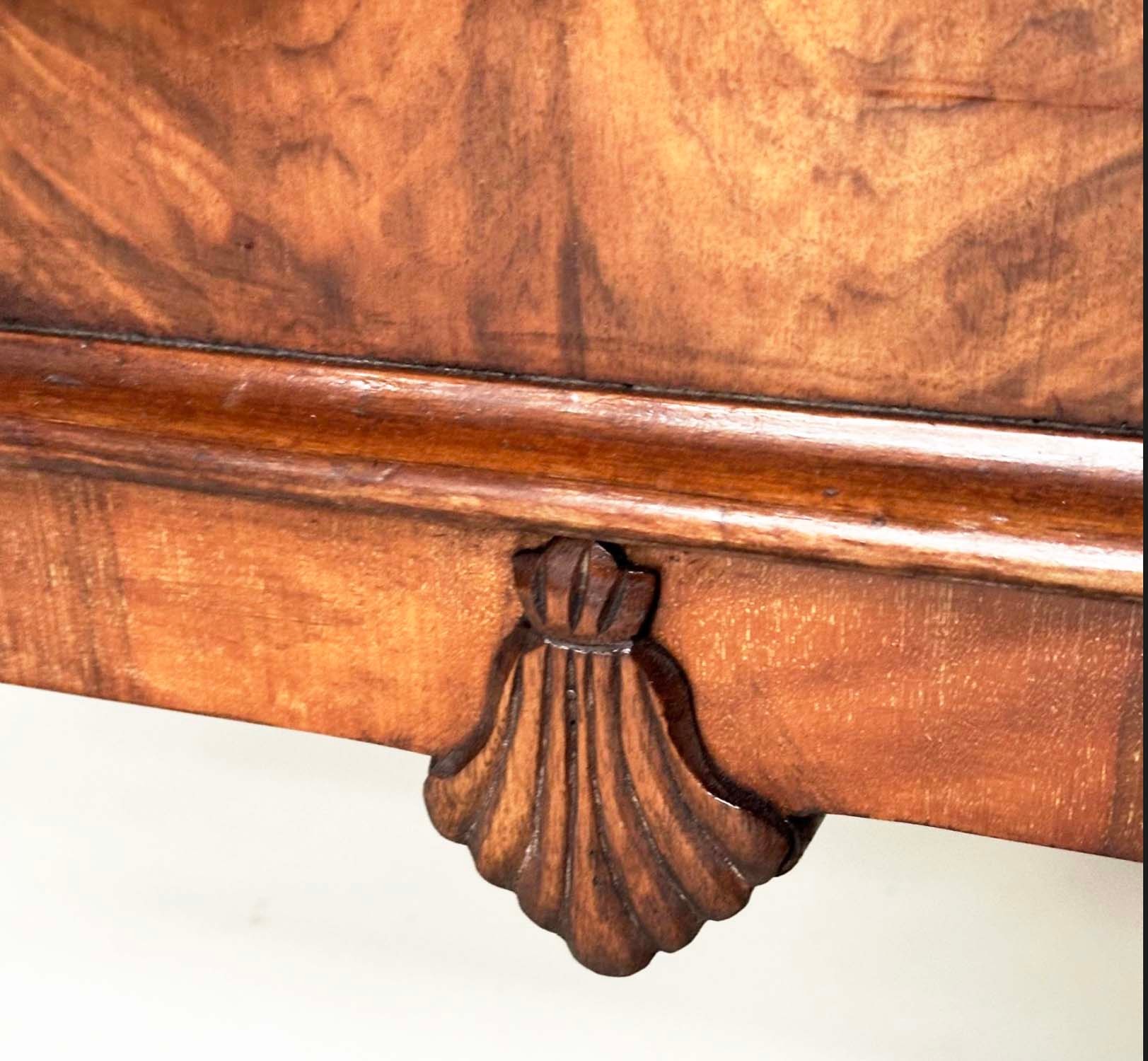 ART DECO DISPLAY CASE, burr walnut with two arched glazed doors enclosing shelves, 117cm W x 128cm H - Image 5 of 6