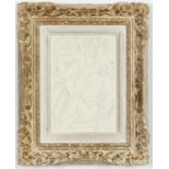 HENRI MATISSE, reclining woman with necklace, heliogravure, French Montparnasse frame, 26cm x 21cm.