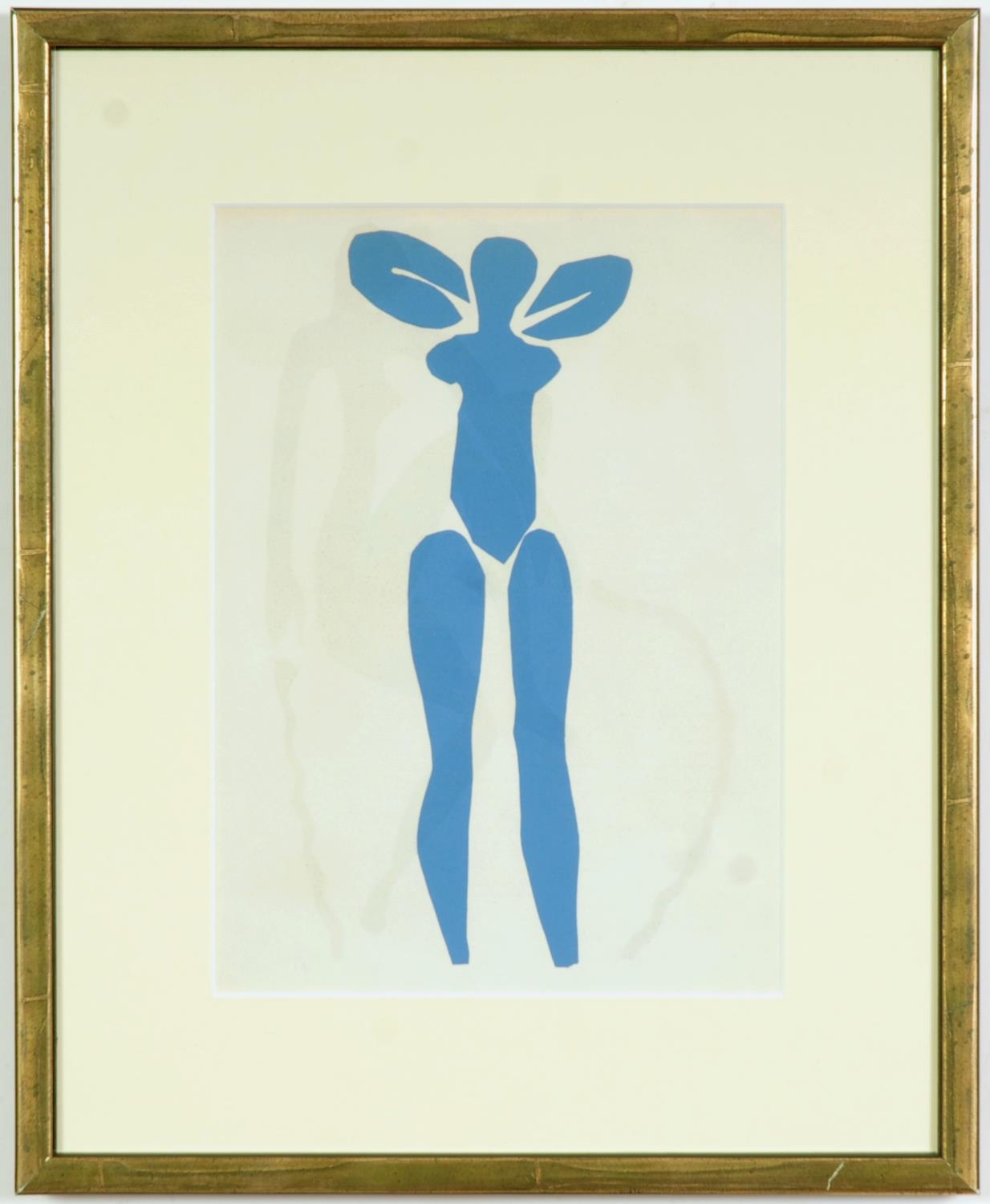 HENRI MATISSE, blue nudes, a set of four lithographs, 1960, 33cm x 25cm each. - Image 3 of 5