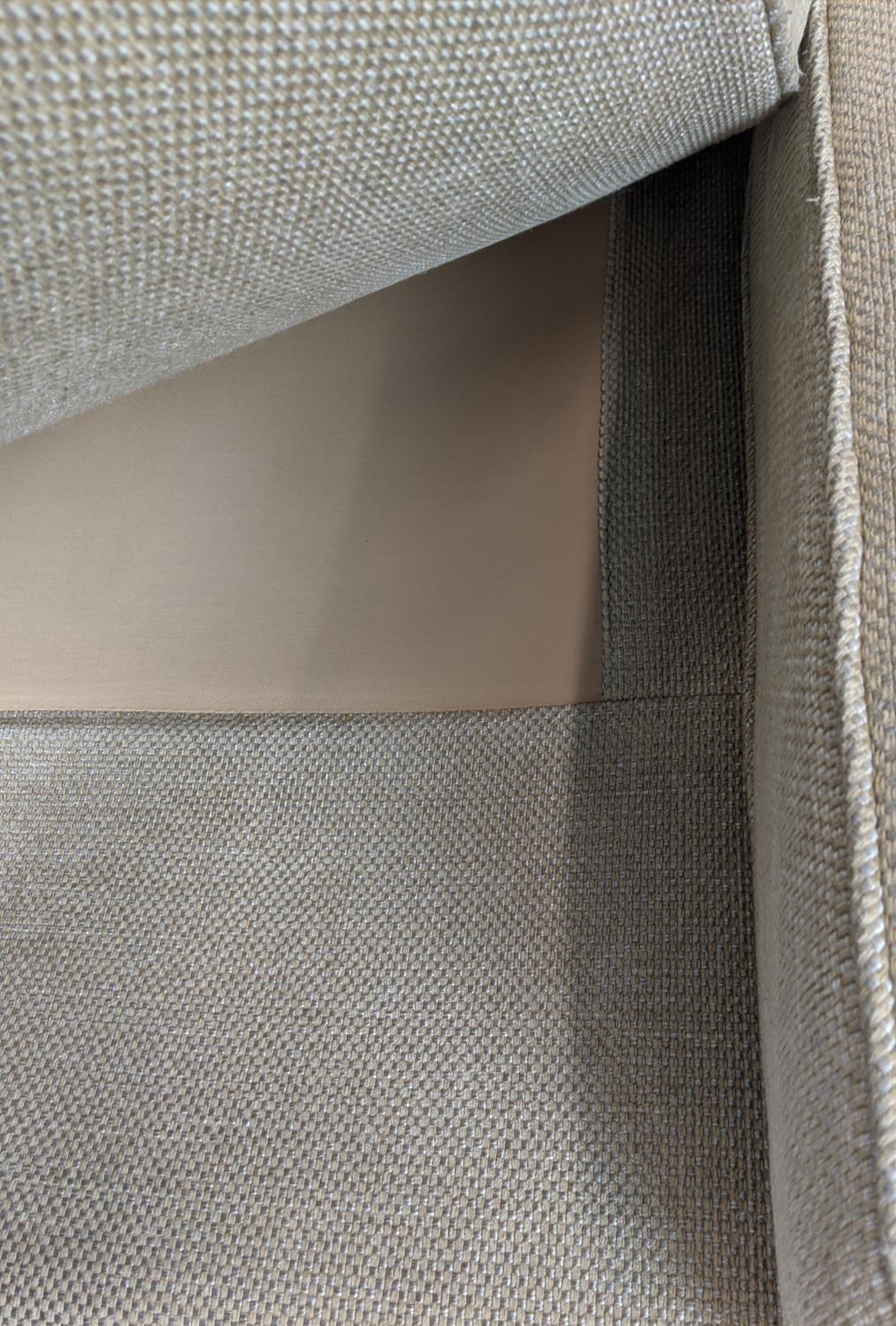 KINGCOME SHERWOOD SOFA, light brown upholstery, 181cm W x 75cm H x 95cm D. - Bild 6 aus 7