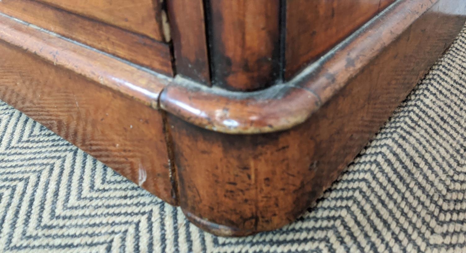 CHEST, Victorian mahogany with five drawers, 122cm H x 123cm x 56cm. - Image 9 of 22