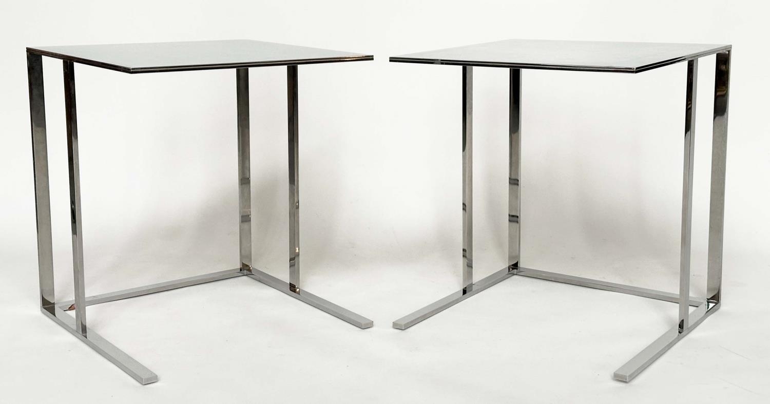 B&B ITALIA MAXALTO ELLOS TABLES, a pair, by Antonio Citterio with applied label, 52cm H x 46cm W x - Image 2 of 8