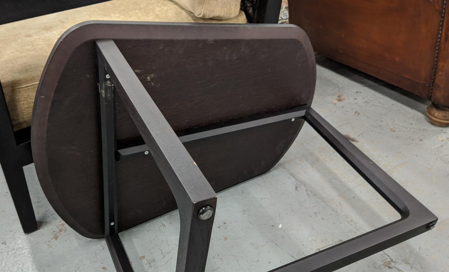 ARMCHAIR AND SIDE TABLE, chair 71.5cm x 85.5cm x 76cm, table 45cm x 37cm x 29.5cm (2) - Bild 7 aus 9