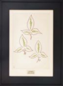 HENRI MATISSE, 'Poemes - Charles D'Orleans' lithograph, 37cm x 25cm, framed.