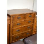 OAK CHEST OF DRAWERS
