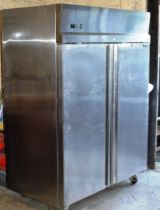 LARGE CAPITAL STAINLESS STEEL DOUBLE DOOR COMMERCIAL FREEZER