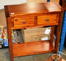 MODERN 2 DRAWER CONSOLE TABLE