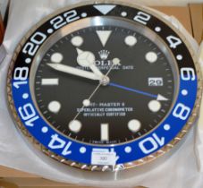 NOVELTY WATCH WALL CLOCK