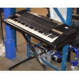 YAMAHA KEYBOARD ON STAND