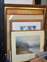 QUANTITY VARIOUS FRAMED PAINTINGS & PRINTS