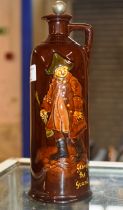 DEWARS WHISKY CERAMIC DECANTER, "GEORGE THE GUARD" BY ROYAL DOULTON