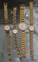 4 VARIOUS WRIST WATCHES, SEKONDA, ACCURIST AND SEIKO