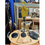 CHOPPING BOARD SET & NOVELTY FISHERMAN PENDULUM