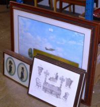 VARIOUS FRAMED PICTURES