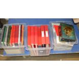 2 BOXES WITH 19 ALBUMS OF STAMPS & LOOSE STAMPS