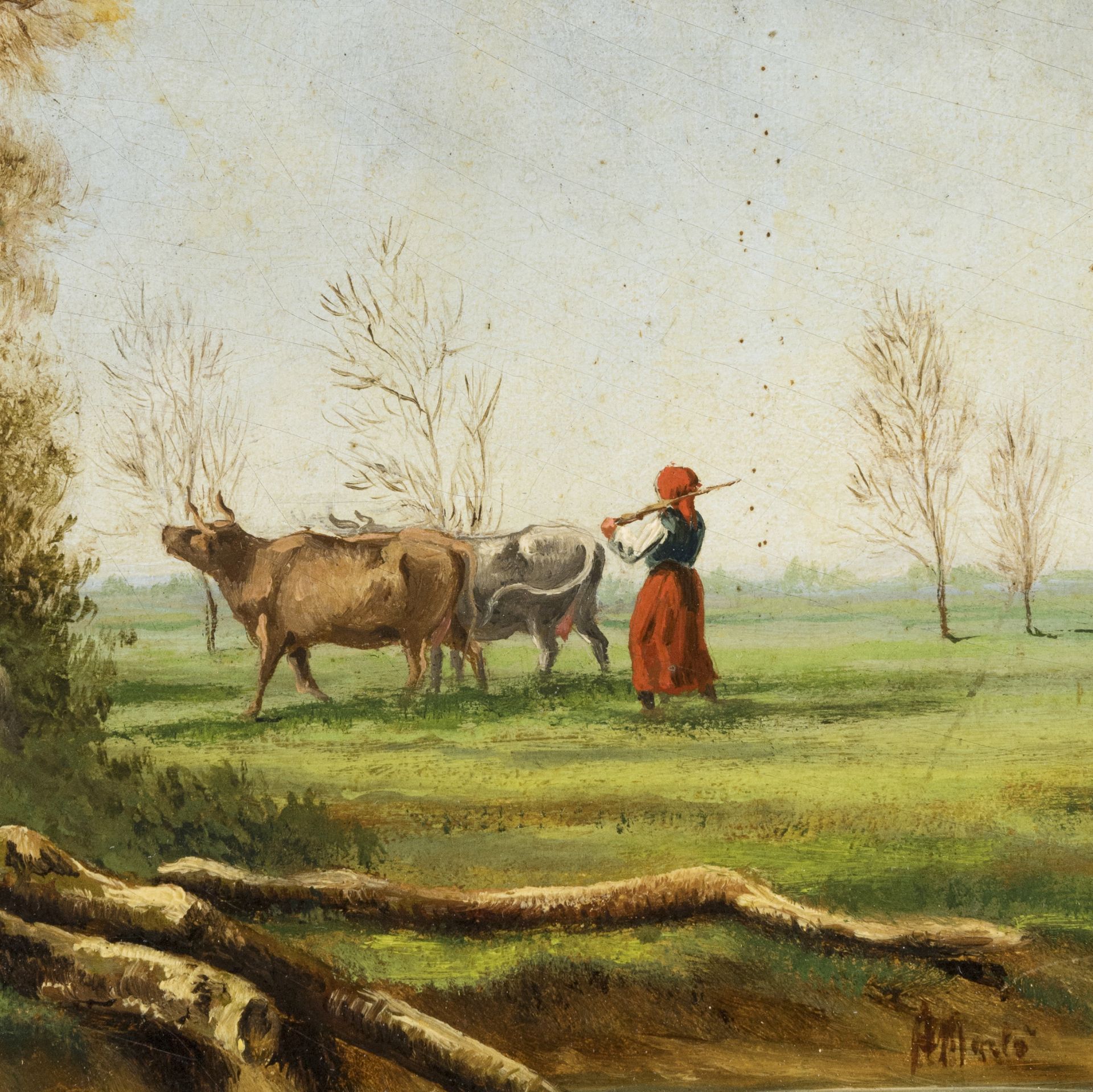 Andrea Markò (Vienna 1826 - Firenze 1890) - Image 2 of 3