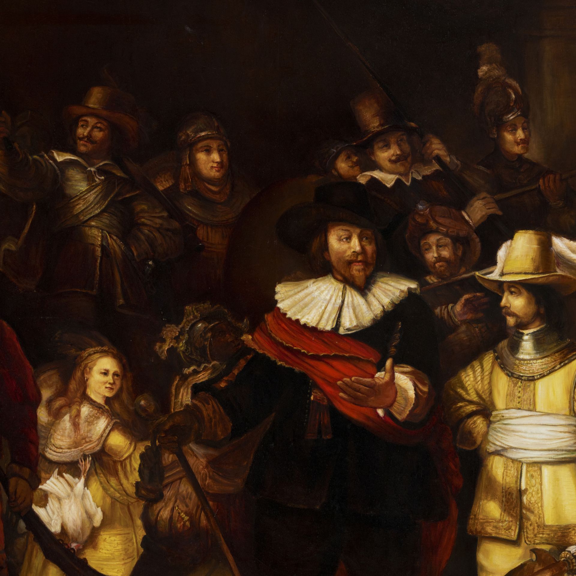 Rembrandt van Rijn (Leida 1606 - Amsterdam 1669) copia del XX secolo - Bild 2 aus 5