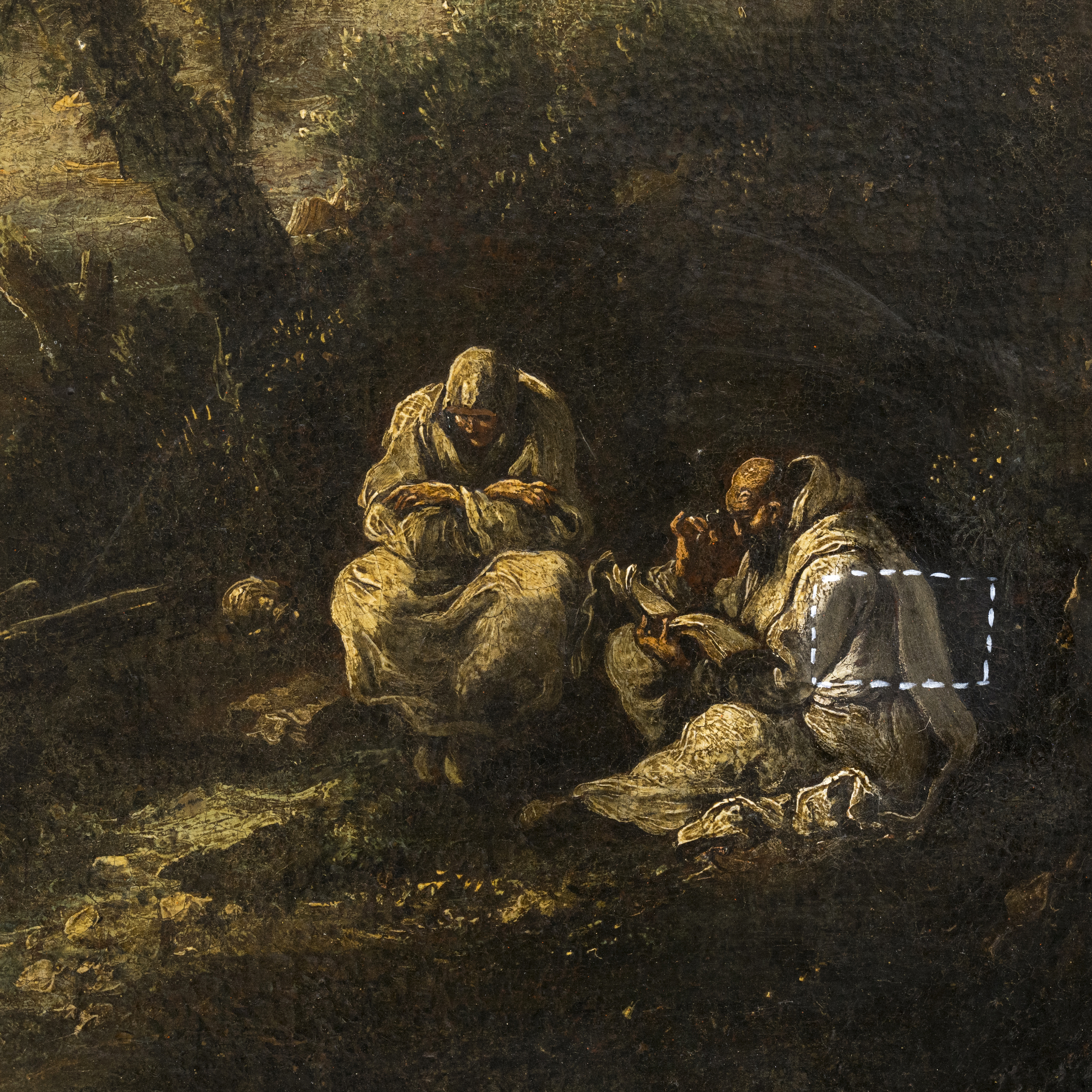 Antonio Francesco Peruzzini (Ancona 1643 o 1646 - Milano 1724) e Alessandro Magnasco detto il Lissan - Image 4 of 7