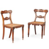 PAIR OF ANGLO-INDIAN REGENCY SIDE CHAIRS