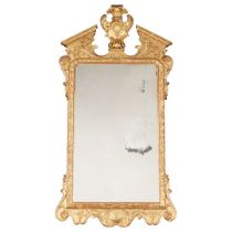 GEORGE II GILTWOOD MIRROR