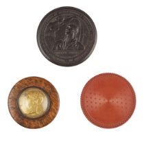 GROUP OF THREE SNUFF BOXES