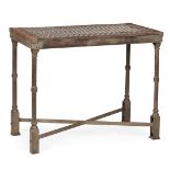 VICTORIAN CAST IRON CONSERVATORY TABLE