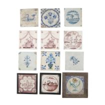 COLLECTION OF DELFT TILES