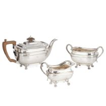 A 1920s three-piece tea-service