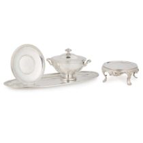 A collection of Christofle serving pieces