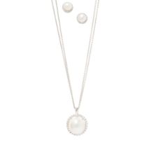 Schoeffel: A South Sea pearl and diamond pendant