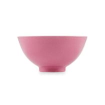 RUBY-PINK-ENAMELLED AND FAMILLE ROSE WINE CUP