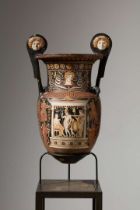 ANCIENT GREEK VOLUTE KRATER ATTRIBUTED TO THE WHITE SACCOS PAINTER