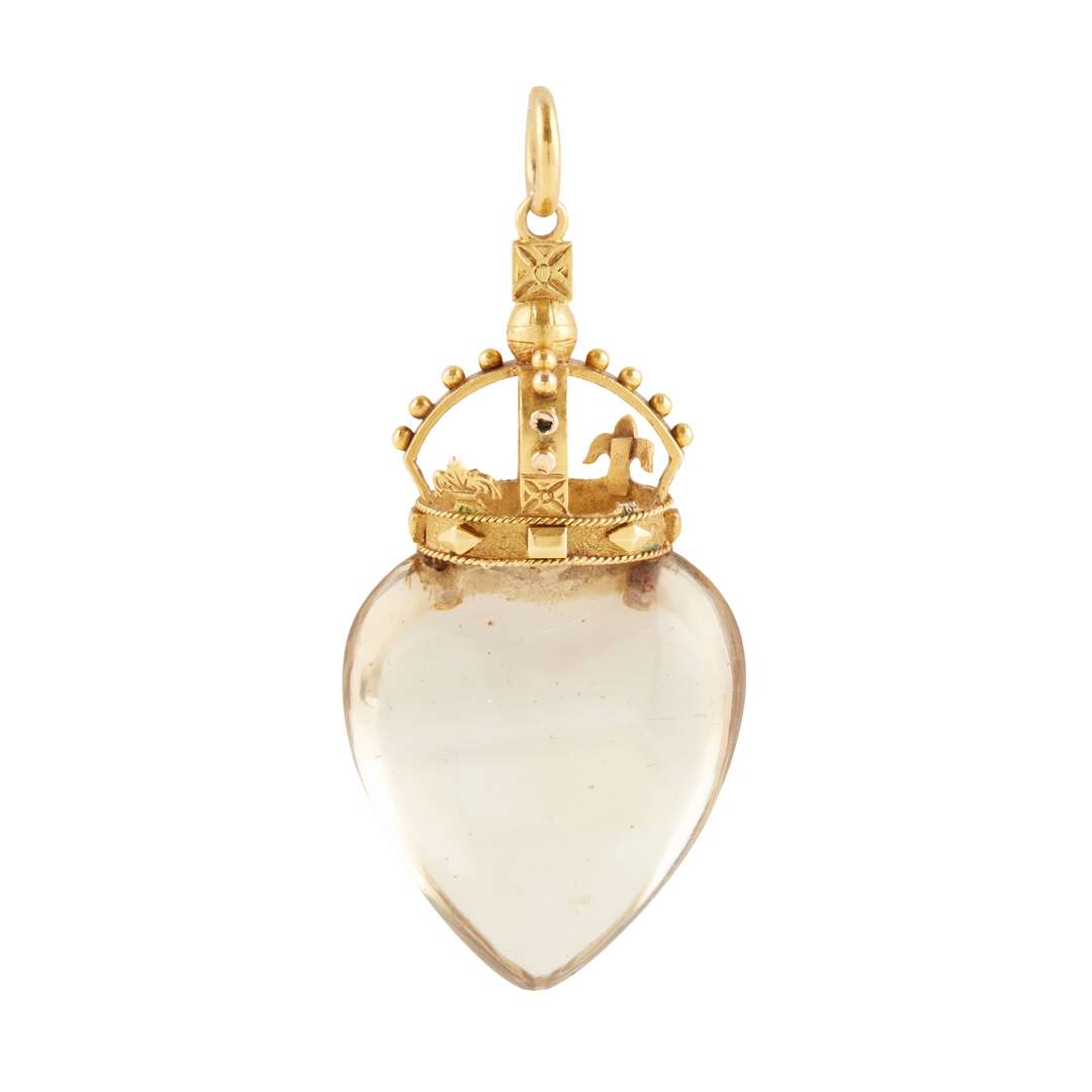 'MARY QUEEN OF SCOTS' HEART PENDANT