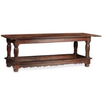 CHARLES II OAK REFECTORY TABLE