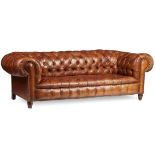 LEATHER CHESTERFIELD SOFA