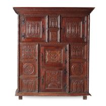 FRENCH RENAISSANCE STYLE OAK CABINET