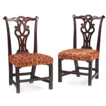 PAIR OF SCOTTISH GEORGE III LABURNUM SIDE CHAIRS