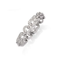 A diamond bracelet, circa 1935