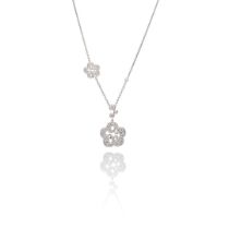 Boodles: A diamond 'Blossom' pendant