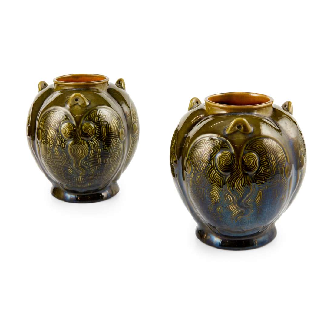 CHRISTOPHER DRESSER (1834-1904) FOR LINTHORPE ART POTTERY